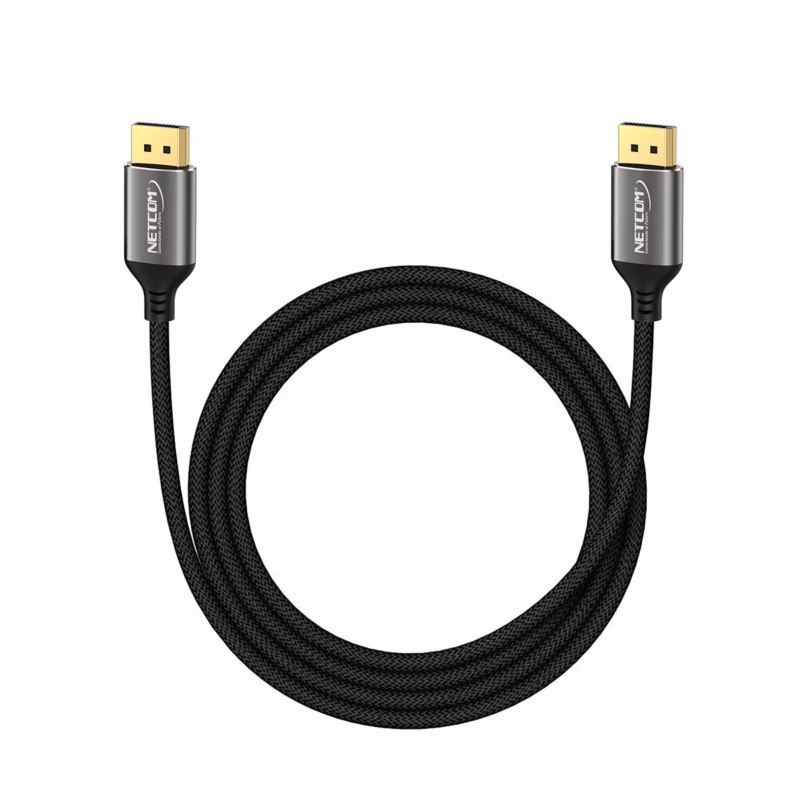 Cable DisplayPort K de  Metro NETCOM PE DP La Mejor Conexión Ultra HD