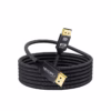 Cable DisplayPort KHz M Enmallado NETCOM PE DP La Conexión Definitiva para Gaming y K Cable DisplayPort  premium Netcom PE DP enmallado mostrando sus conectores de aluminio dorados un producto certificado VESA® para gaming y K de HD Multimedia PERU SAC