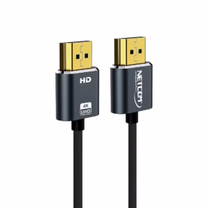 Cable HDMI 4K Slim Enmallado 1.8M Ultra HD 4K@60HZ v2.0 NETCOM PE-HD0882____01 Cable HDMI K Slim Enmallado M Ultra HD KHZ v NETCOM PE HD Resistencia y Durabilidad