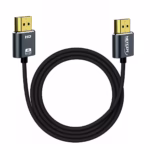 Cable HDMI 4K Slim Enmallado 1.8M Ultra HD 4K@60HZ v2.0 NETCOM PE-HD0882: Resistencia y Durabilidad
