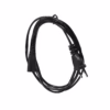 Cable Tipo  a Enchufe Redondo IEC C a EURO AWG A NETCOM PE PW La Conexión Segura para tu Consola y Equipos Cable de poder de alta resistencia Netcom PE PW de  metros mostrando el enchufe redondo tipo Euro y el conector hembra Tipo  C para consolas un producto de HD Multimedia PERU SAC