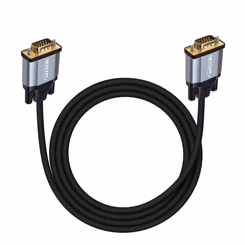 Cable VGA Premium NETCOM PE VG  Metros D sub PIN La Imagen VGA más Nítida