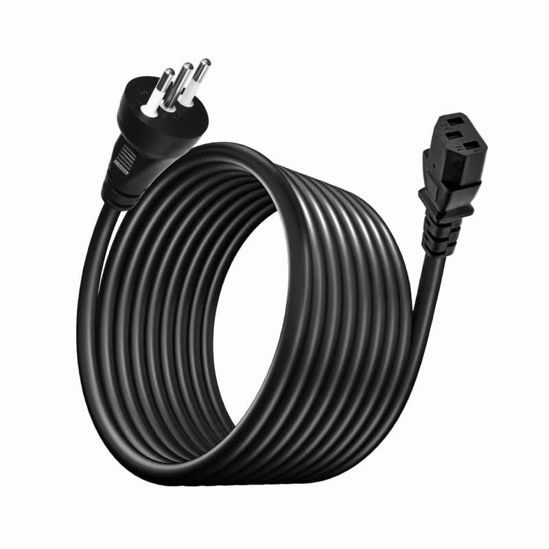 Cable de Poder  en Línea NETCOM PE PW CEI   a C AWG A  Metros La Conexión de Máxima Potencia para tus Equipos
