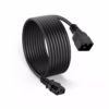 Cable de Poder C a C AWG A  Metros NETCOM PE PW La Conexión Esencial para tu Data Center Cable de poder de alta capacidad Netcom PE PW mostrando el conector macho C y el conector hembra estándar C un cable profesional para PDU y UPS de HD Multimedia PERU SAC