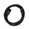 Cable de Poder C a C AWG A  Metros NETCOM PE PW La Conexión Esencial para tu Data Center Cable de poder de alta capacidad Netcom PE PW mostrando el conector macho C y el conector hembra estándar C un cable profesional para PDU y UPS de HD Multimedia PERU SAC
