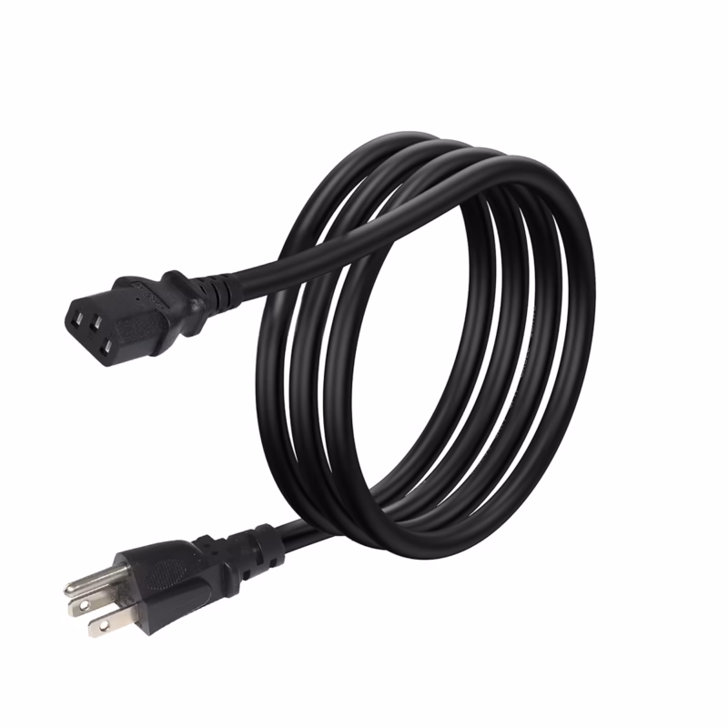Cable de Poder PC 14AWG C13 a Nema 5-15P 1.8M American NET GP-130-3x14-1.8M____01 Cable de Poder PC American NET Metros AWG C a Nema P en Perú