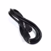 Cable de Poder PC AWG C a Nema  P M American NET en Perú Cable de poder de alta resistencia American NET de  metros y calibre AWG mostrando el enchufe NEMA  P y el conector C para computadora producto de HD Multimedia PERU SAC
