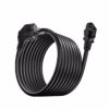 Cable de Poder Schuko AWG a C de  Metros A NETCOM PE PW La Conexión Más Segura para tus Equipos Críticos