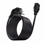 Cable de Poder Schuko a C19 14AWG 16A 1.8 Metros NETCOM PE-PW0087: Energía de Máxima Capacidad para tus Servidores, Cable de poder de alta capacidad Netcom PE-PW0087, mostrando el enchufe de pared Schuko y el conector rectangular C19 para servidores, un producto de grado profesional de HD Multimedia PERU SAC.