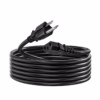 Cable de Poder para PC  P a C AWG A  Metros NETCOM PE PW La Máxima Seguridad para tu Computadora Cable de poder de alta resistencia Netcom PE PW de  metros y calibre AWG mostrando el enchufe NEMA  P y el conector C para computadora un producto de HD Multimedia PERU SAC