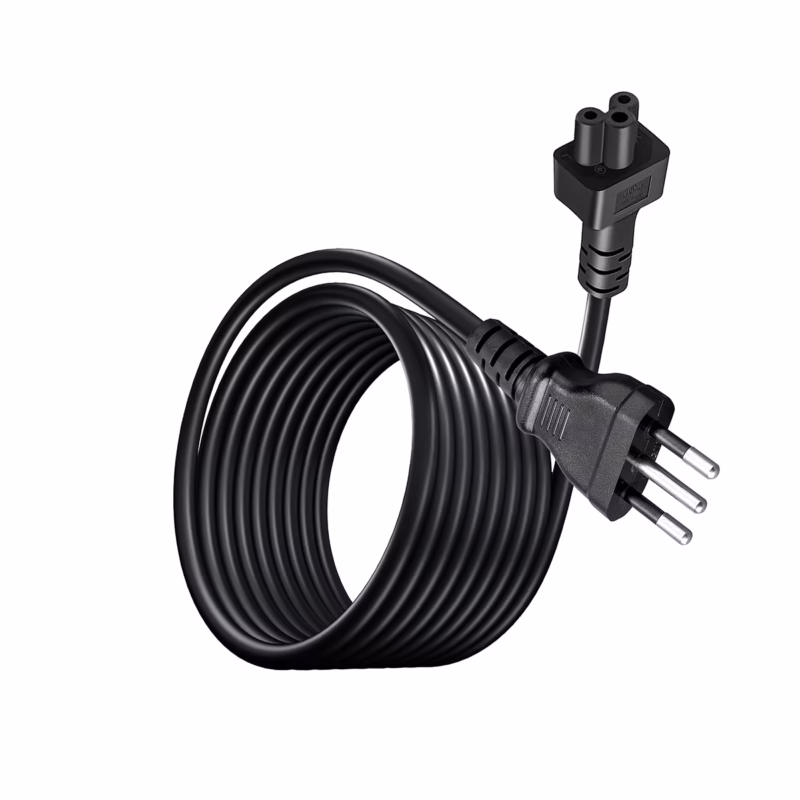 Cable de Poder Trébol a  en Línea Delcom DL CPL Tipo L  Metros AWG La Conexión Segura para tus Equipos y Viajes