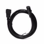 Cable para UPS C13 a C14 16A 14AWG 1.8 Metros NETCOM PE-PW0080: La Conexión Más Segura para tu UPS y Servidores, Cable de poder de alta resistencia Netcom PE-PW0080 de 1.8 metros, mostrando el conector macho C14 y el conector hembra C13 para UPS y servidores, un producto de grado profesional de HD Multimedia PERU SAC.