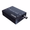 Capturador SDI o HDMI USB C pHz NETCOM PE EL Captura Profesional desde Cualquier Fuente Capturadora de video profesional Netcom PE EL de carcasa metálica mostrando sus puertos de entrada SDI y HDMI y su salida USB C un producto de HD Multimedia PERU SAC