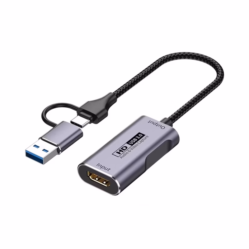 Capturadora HDMI 4K USB-C y USB 3.0 NETCOM PE-EL0285___01 Capturadora HDMI K NETCOM PE EL USB C y USB Eleva tus Transmisiones a Nivel Profesional