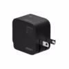Cargador Rápido USB C de W LDNIO Q en Perú  Compatible con iPhone y Android Cargador de pared rápido y compacto LDNIO Q de W de color negro mostrando sus puertos de salida USB C y USB A un producto de carga moderno de HD Multimedia PERU SAC