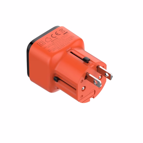 Cargador Viajero de 45W con USB-C y USB-A PD+QC4+ LDNIO Q2402 en Perú, Adaptador de viaje universal LDNIO Q2402 con puertos USB-C PD y USB-A QC4+ HD Multimedia PERU SAC Perú