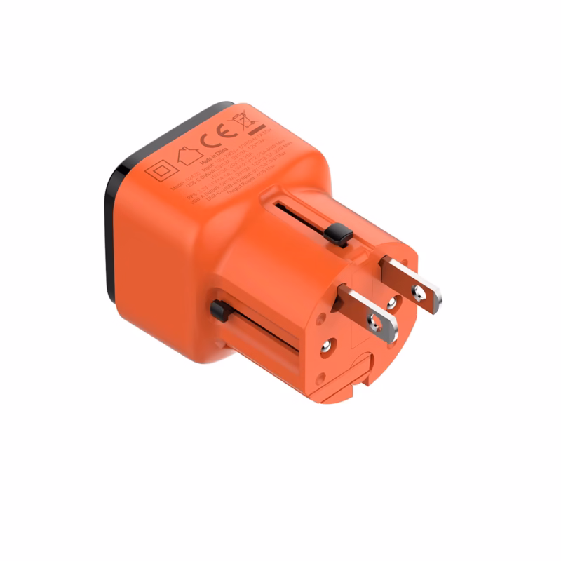 Cargador Viajero de W LDNIO Q  con Puerto USB C y USB A Carga Rápida PDQC en Perú