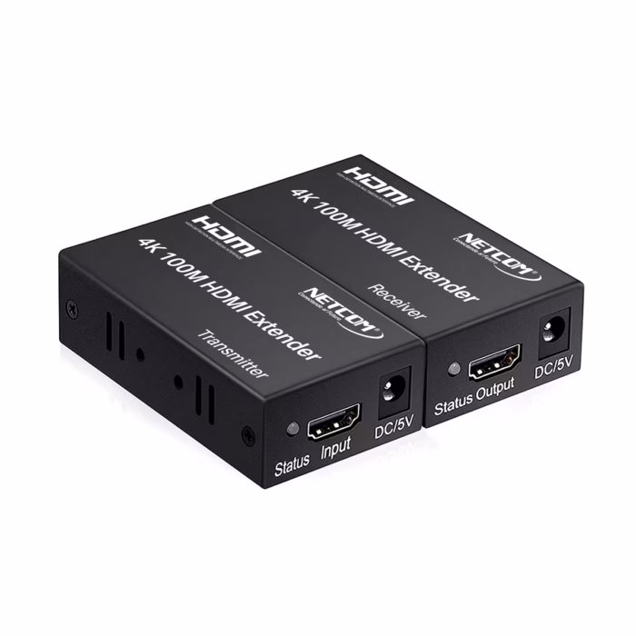 Extensor HDMI K  Metros por UTP NETCOM PE EX Lleva tu Señal K a  Metros sin Esfuerzo Extender HDMI  Metros por UTP NETCOM PE EX