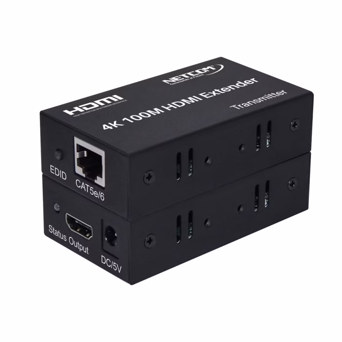 Extensor HDMI K  Metros por UTP NETCOM PE EX Lleva tu Señal K a  Metros sin Esfuerzo Extender HDMI  Metros por UTP NETCOM PE EX