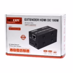 Extensor HDMI 4K 100 Metros por UTP NETCOM PE-EX0100: Lleva tu Señal 4K a 100 Metros sin Esfuerzo, Extender HDMI 100 Metros por UTP NETCOM PE-EX0100