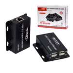 Extender USB de 60 Metros por UTP con 4 salidas USB 2.0 NETCOM PE-UA0060: Extiende y Multiplica tus Puertos USB a largas Distancias
