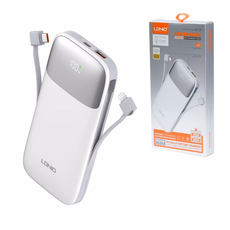 PowerBank mAh LDNIO PQ Carga Rápida W PDQCSCP