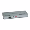 Splitter HDMI x K HZ Versión  con Gestión EDID NETCOM PE SP Distribución de Video Inteligente Splitter HDMI x profesional Netcom PE SP de metal color gris mostrando sus puertos y selectores EDID para distribución de video K producto de HD Multimedia PERU SAC