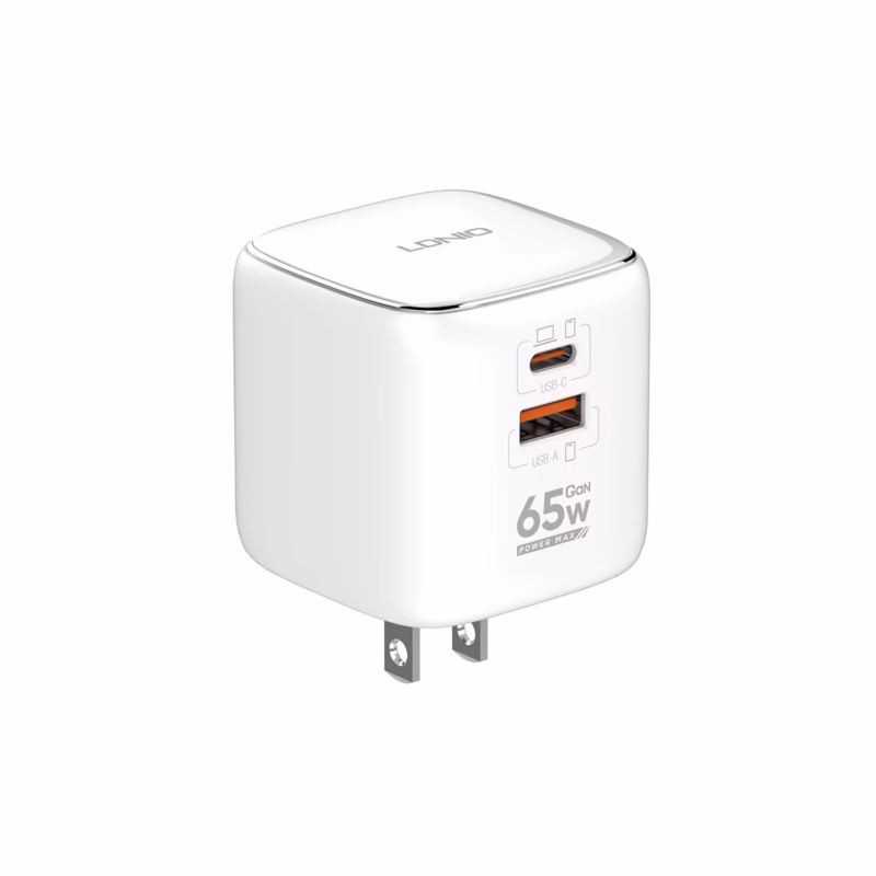 Super Cargador Viajero de W GaN LDNIO Q USB C y USB A PDQC