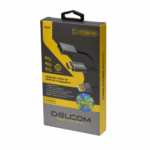 Adaptador HDMI a DisplayPort 4K Activo Delcom DL-AHMDFU01 Conecta tu Dispositivo HDMI a un Monitor DisplayPort, Adaptador conversor activo HDMI a DisplayPort 4K@60Hz Delcom DL-AHMDFU01, mostrando los conectores HDMI, USB de alimentación y el puerto DisplayPort hembra, un producto de HD Multimedia PERU SAC.
