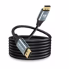 Cable DisplayPort K MT v HDR DSC HBR Gbps Premium Delcom DL ADP  Cable DisplayPort K premium Delcom DL ADP  de  metros mostrando sus conectores de aleación de aluminio y contactos dorados un producto para gaming de HD Multimedia PERU SAC