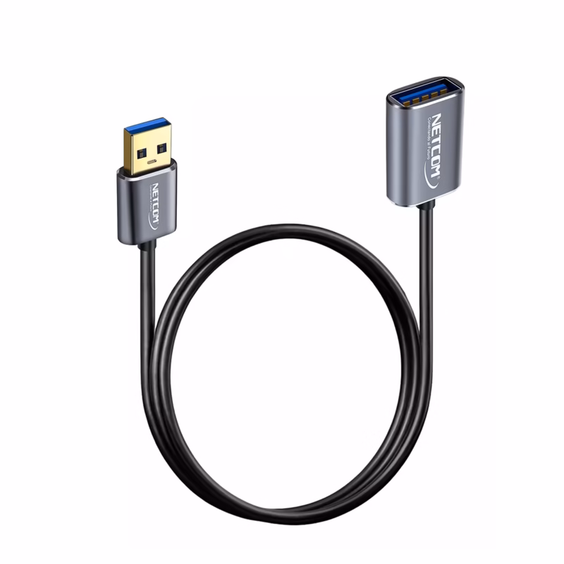 Cable Extensión USB de MT USB  Gbps NETCOM PE CA Extiende tus Conexiones sin Perder Velocidad