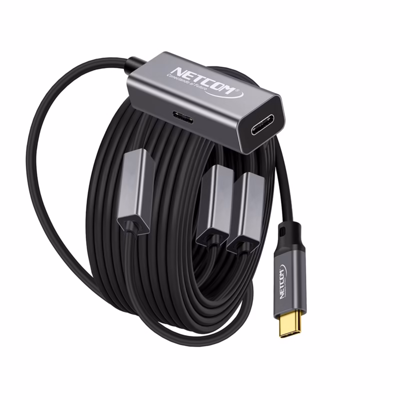 Cable Extensión USB C MT Activo USB C  Gen W Gbps NETCOM PE EX