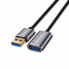 Cable Extensión USB de MT USB  Gbps NETCOM PE CA Conecta tus dispositivos a  Metros Cable de extensión USB  premium Netcom PE CA de  metros mostrando sus robustos conectores de aleación de aluminio con contactos dorados un producto de HD Multimedia PERU SAC