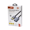 Cable Extensión USB de MT USB  Gbps NETCOM PE CA Conecta tus dispositivos a  Metros Cable de extensión USB  premium Netcom PE CA de  metros mostrando sus robustos conectores de aleación de aluminio con contactos dorados un producto de HD Multimedia PERU SAC