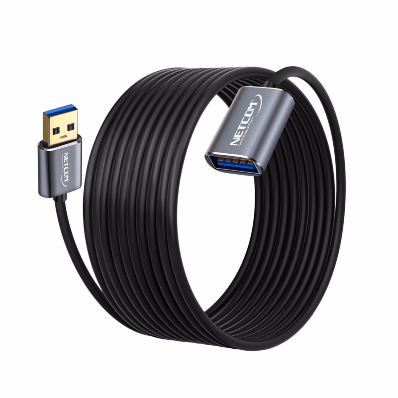 Extensión USB  de  Metros Netcom PE CA | Velocidad y Alcance para tus Dispositivos