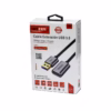 Cable Extensión USB de MT USB  Gbps NETCOM PE CA Lleva tu Conexión USB  más Lejos Cable de extensión USB  premium Netcom PE CA de  metros mostrando sus robustos conectores de aleación de aluminio con contactos dorados un producto de HD Multimedia PERU SAC