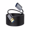 Cable Extensión USB de MT USB  Gbps NETCOM PE CA Lleva tu Conexión USB  más Lejos Cable de extensión USB  premium Netcom PE CA de  metros mostrando sus conectores de aleación de aluminio con contactos dorados un producto de HD Multimedia PERU SAC