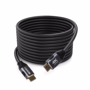 Cable HDMI 12MT 4K v2.0 60Hz 18Gbps 3D Full Cobre NETCOM PE-HD0860, Cable HDMI 4K de 12 metros Netcom PE-HD0860, 100% cobre, con conectores de aleación de aluminio y contactos dorados, un producto de HD Multimedia PERU SAC.