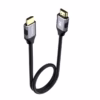 Cable HDMI MT K v Hz Gbps D Full Cobre NETCOM PE HD Cable HDMI K de  metro Netcom PE HD mostrando sus conectores premium de aleación de aluminio y contactos dorados un producto de HD Multimedia PERU SAC