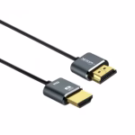 Cable HDMI 8MT 4K Slim Ultra HD 60Hz eARC v2.0 NETCOM PE-HD0895, Cable HDMI 4K slim de 8 metros Netcom PE-HD0895, 100% cobre, con conectores de aleación de aluminio y contactos dorados, un producto de HD Multimedia PERU SAC.