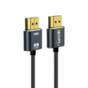 Cable HDMI MT Slim K Enmallado Ultra HD HZ v eARC NETCOM PE HD Cable HDMI K slim enmallado de  metros Netcom PE HD con conectores de aleación de aluminio y contactos dorados un producto premium de HD Multimedia PERU SAC