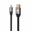 Cable Micro HDMI MT K UHD Premium HDR Gbps D ARC Delcom DL AHD  Cable Micro HDMI a HDMI K de  metros Delcom DL AHD  con conectores de aleación de aluminio un producto premium de HD Multimedia PERU SAC