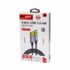 Cable USB  de  Metros NETCOM PE AM La Conexión Especializada que Necesitas Cable USB  premium de  metros Netcom PE AM mostrando sus dos conectores macho USB A con cabezales de aleación de aluminio un producto de HD Multimedia PERU SAC