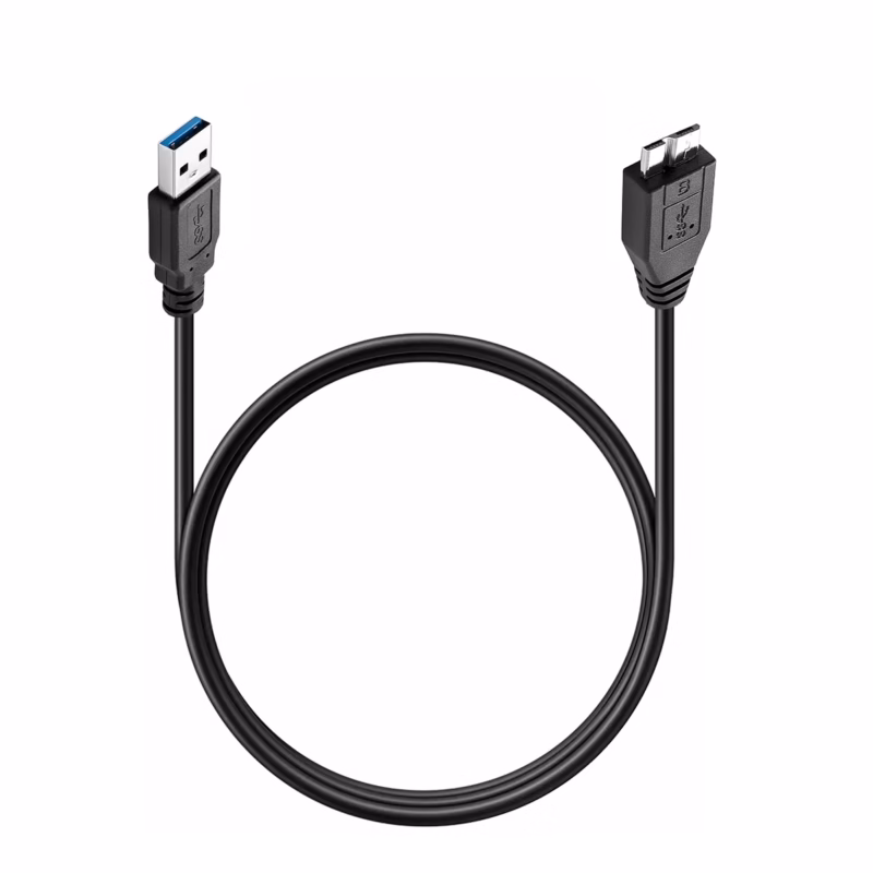 Cable para Disco Externo USB a Micro B de MT NETCOM PE USM La Conexión Esencial para tu Disco Duro Externo