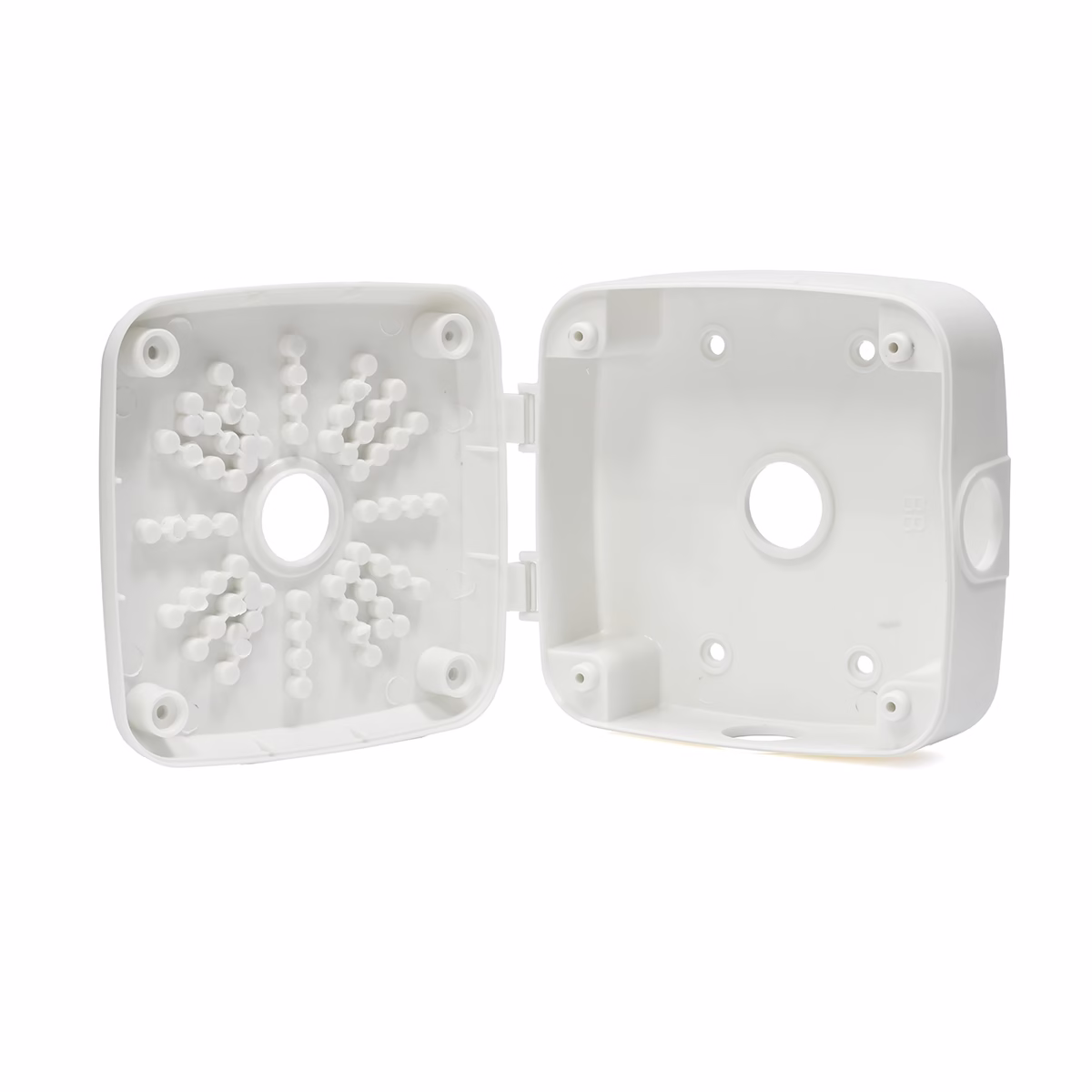 Caja de Paso 13x13x5cm para cámara de seguridad HFM-WD005A: Instala tus Cámaras con total comodidad Caja de Paso 13x13x5cm para cámara de seguridad HFM-WD005A: Instala tus Cámaras con total comodidad, Caja de paso cuadrada de 13x13cm High Full Max HFM-WD005A para cámaras de seguridad, protegiendo las conexiones, un producto de HD Multimedia PERU SAC.