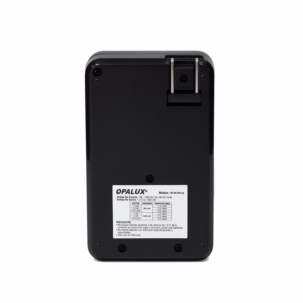 Cargador de Pilas Rápido con Pantalla LCD Opalux OP-BC9012L (AA/AAA) Cargador de Pilas Rápido con Pantalla LCD Opalux OP-BC9012L (AA/AAA), Cargador de pilas rápido Opalux OP-BC9012L con pantalla LCD mostrando el estado de carga de las pilas AA, un producto de HD Multimedia PERU SAC.