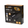 Extensión USB  Metros Activo USB  Mbps NETCOM PE UA Lleva tu Conexión USB lejos sin Perder Señal Cable extensor USB  activo de  metros Netcom PE UA mostrando el conector de entrada USB A y el conector hembra USB A con su booster integrado un producto de HD Multimedia PERU SAC