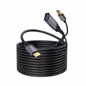 Extensión USB C a USB A MT Activo GBPS W NETCOM PE EX Extiende tu Conexión USB C a  Metros sin Perder Velocidad