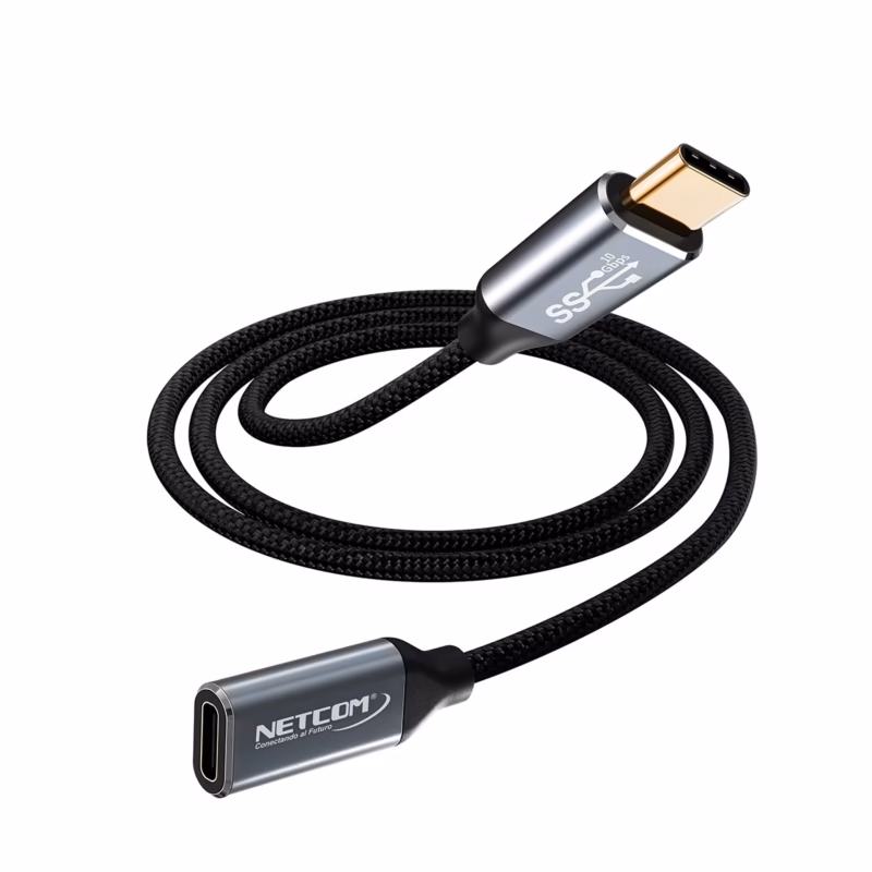Cable Extensión USB C de MT USB  Gen Gbps NETCOM PE CA