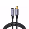 Cable Extensión USB C de MT USB  Gen Gbps NETCOM PE CA Cable de extensión USB C a USB C de  metros Netcom PE CA enmallado y con conectores de aluminio soporta Gbps W PD y K un producto de HD Multimedia PERU SAC